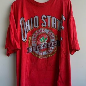 Vintage Nutmeg Ohio State Buckeyes T shirt